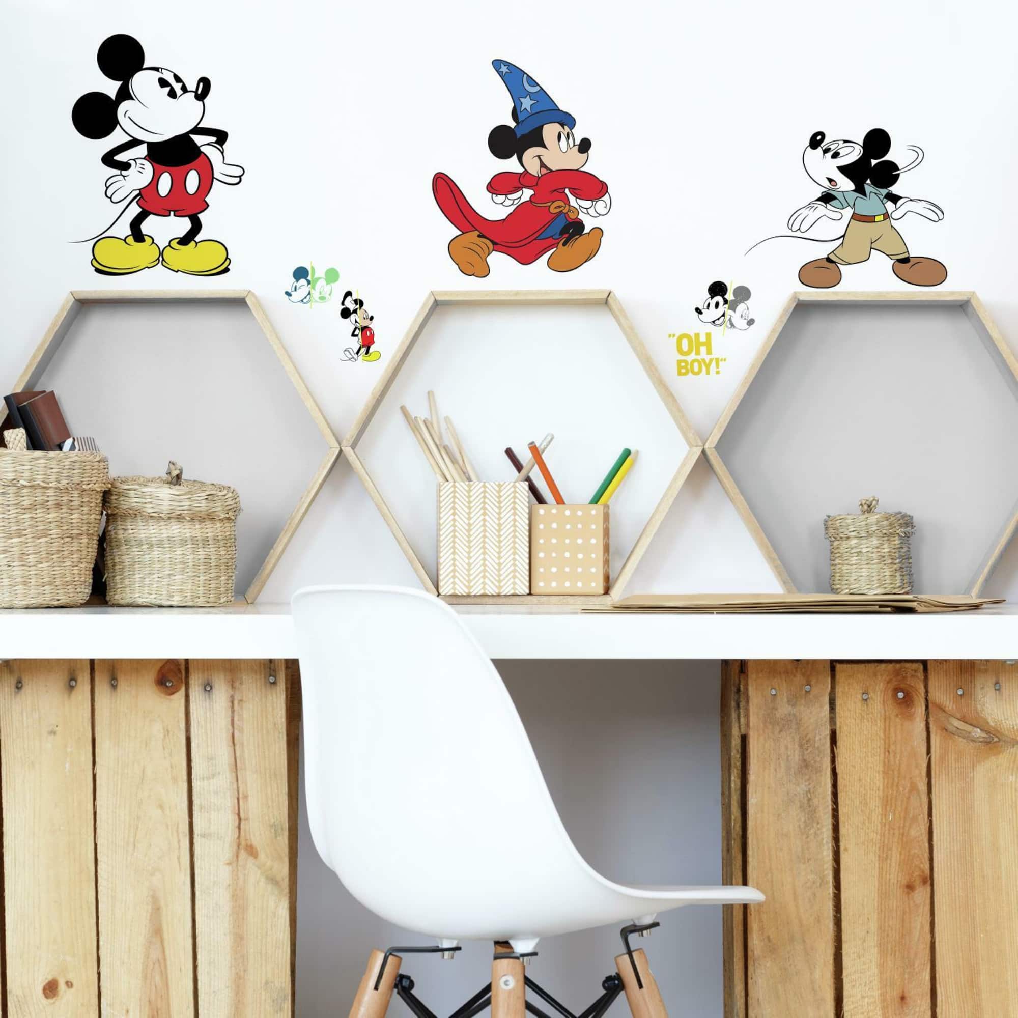 RoomMates Mickey Mouse 90th Anniversary Peel & Stick Giant Wall Decals